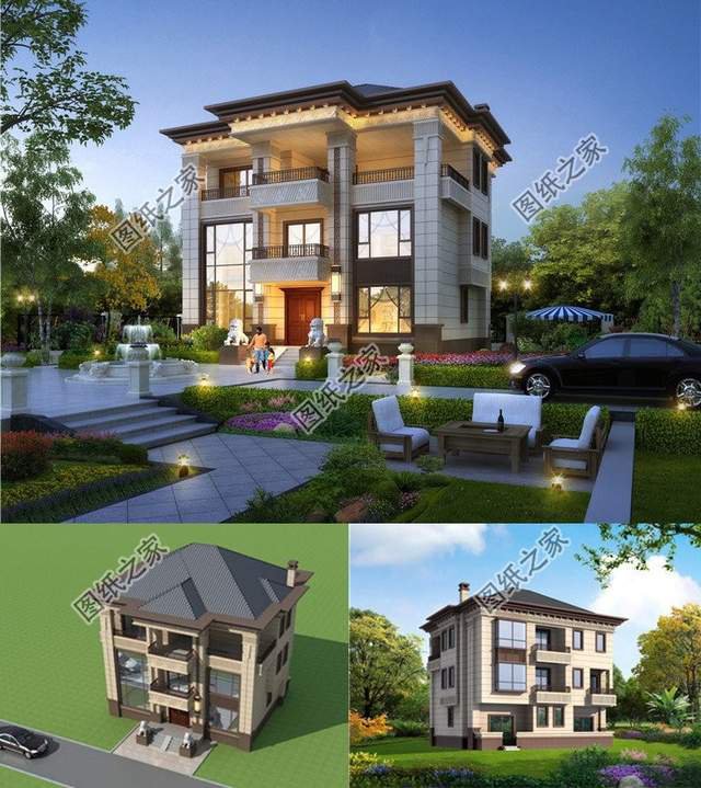 三層農村自建房，一層給父母，一層給她，一層給花苑和悠然