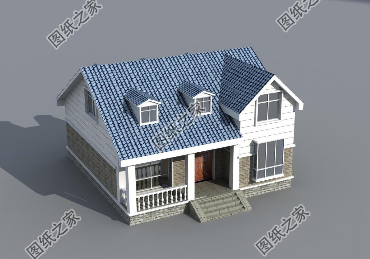 15萬左右農村二層自建別墅，低成本二層小別墅，快樂生活的小起點