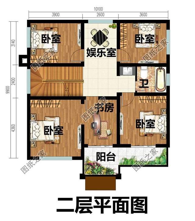 農村自建二層半別墅讓你的生活如蜜一般甜美，卻不能像蜂巢般擠