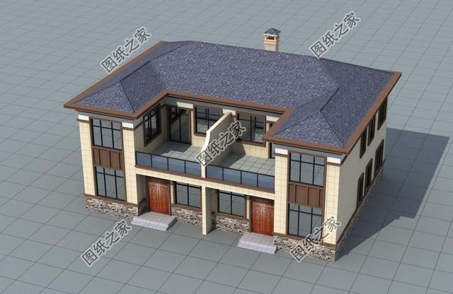 精品雙拼二層別墅，兩兄弟自建別墅的優選