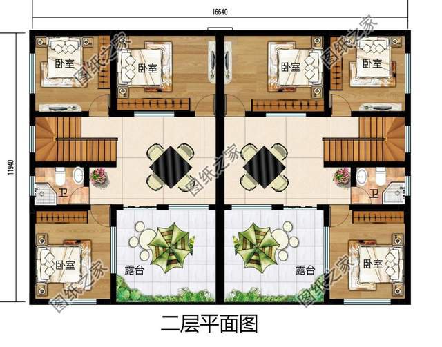 精品雙拼二層別墅，兩兄弟自建別墅的優選