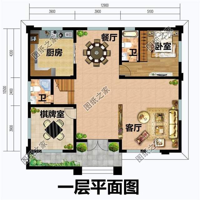帶浮雕的農村自建二層別墅，高端又不浮夸，極具設計感