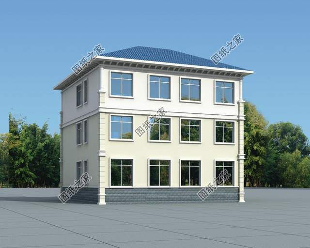 農(nóng)村三層雙拼別墅，家里有哥倆兒怎么建房，雙拼三層別墅幫解決