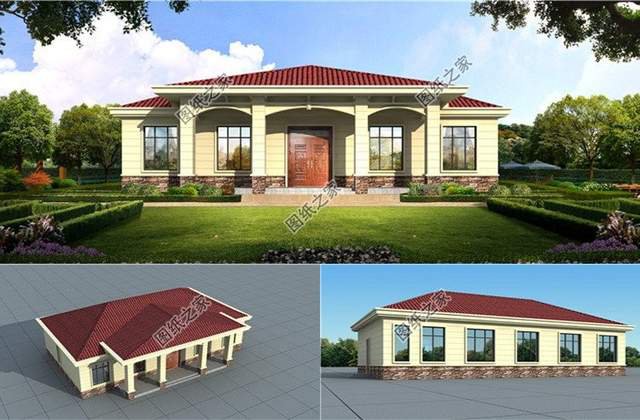 大戶型一層別墅，平房是一種信仰，salute