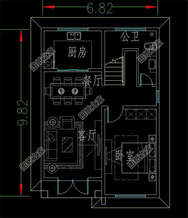 小戶型簡潔三層別墅設計圖，還原其本質，給你帶來美滿生活
