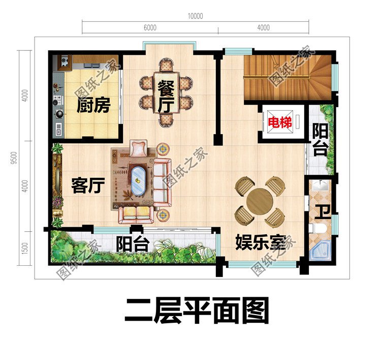 80平方米農村四層房屋設計圖紙