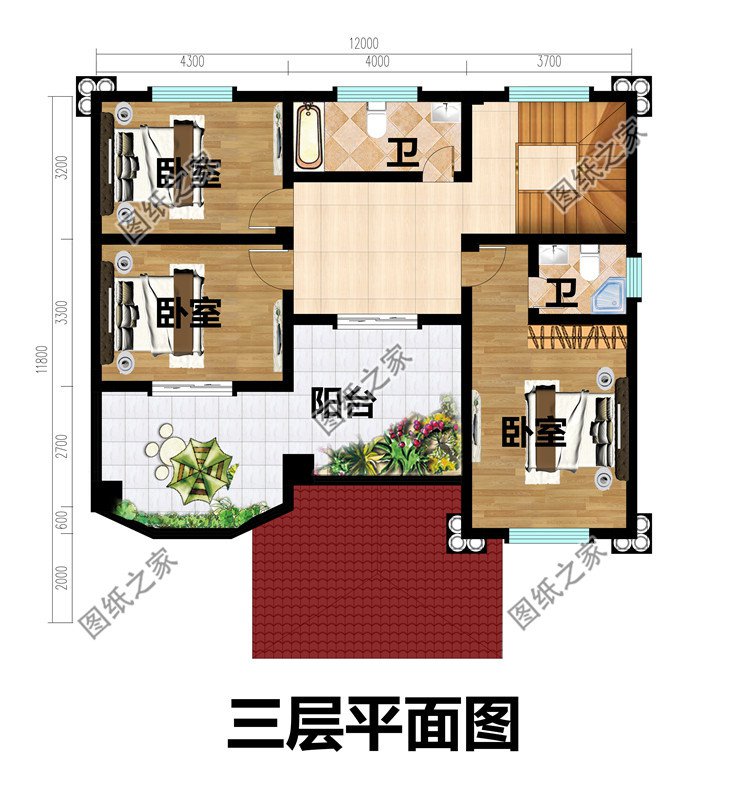 豪華別墅設計圖紙（含效果圖）