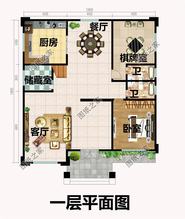 三層新中式別墅設計方案