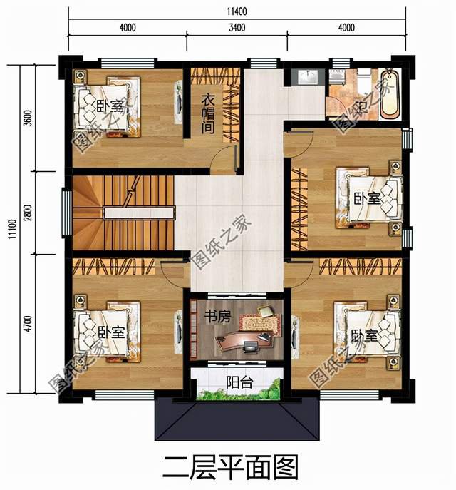 三層農村自建別墅設計圖紙，此生不為房奴來世必創輝煌