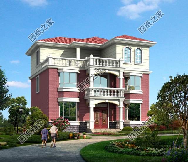 紅色系農(nóng)村自建房，如果生命有顏色，它一定是中國(guó)紅