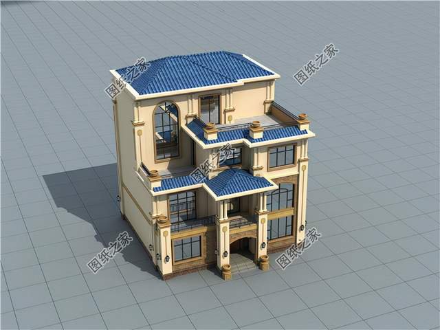 農村四層樓房設計圖，生活空間互不打擾，生活上其樂融融