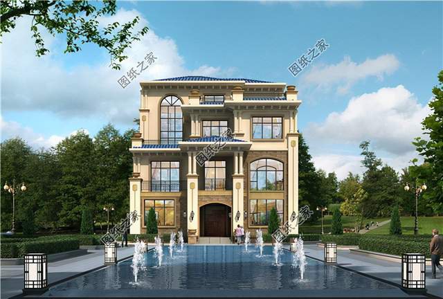 農村四層樓房設計圖，生活空間互不打擾，生活上其樂融融