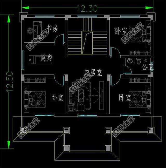 三層新中式別墅，氣勢平靜恢弘，深受有文化品位的家庭喜愛