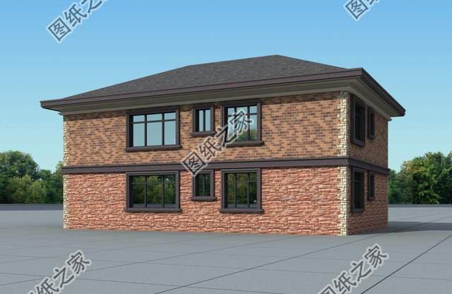 農村大面積別墅圖片，170平左右的別墅，從此奔向新生活