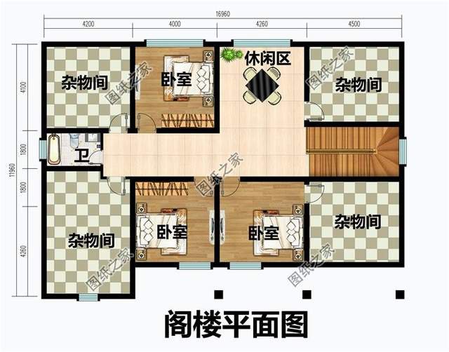 鄉下一層半別墅設計圖，看了以后感覺走進了油畫里@所有人