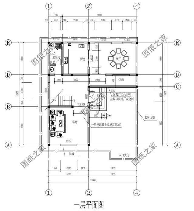 90平左右L型二層小別墅，網紅爆款，“L”戶型真的很贊