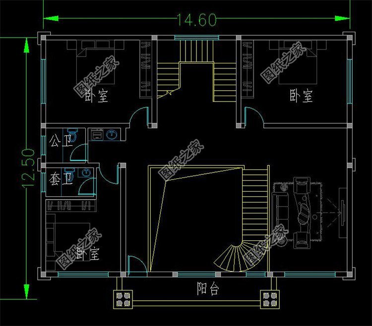 新農村三層別墅，最火的室內挑空，這樣的住宅必引領另一波熱潮