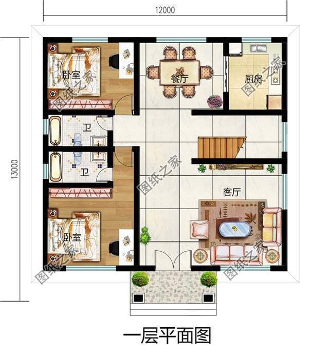 鄉(xiāng)村現代簡約風兩層小別墅，經濟實用又漂亮