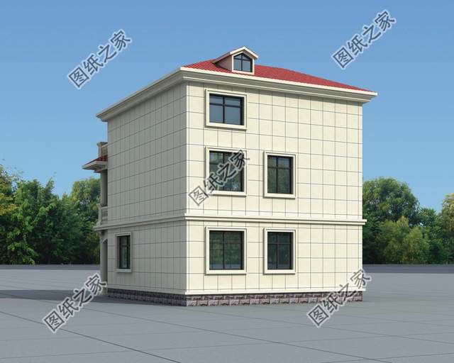 100平左右歐美風(fēng)鄉(xiāng)村三層小別墅，屬于自己小而精致的一方天地