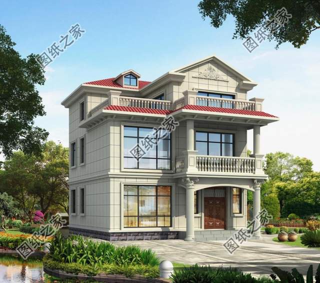 100平左右歐美風(fēng)鄉(xiāng)村三層小別墅，屬于自己小而精致的一方天地