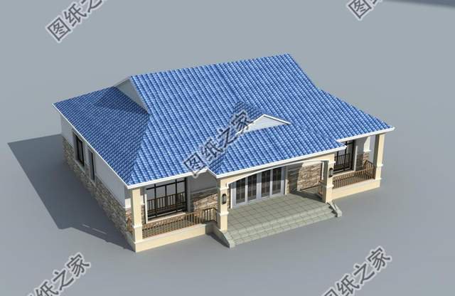 200平左右鄉(xiāng)村一層別墅，方正整潔，落落大房