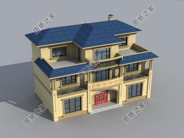 農村三層自建房，提升生活品質，休閑居住天堂