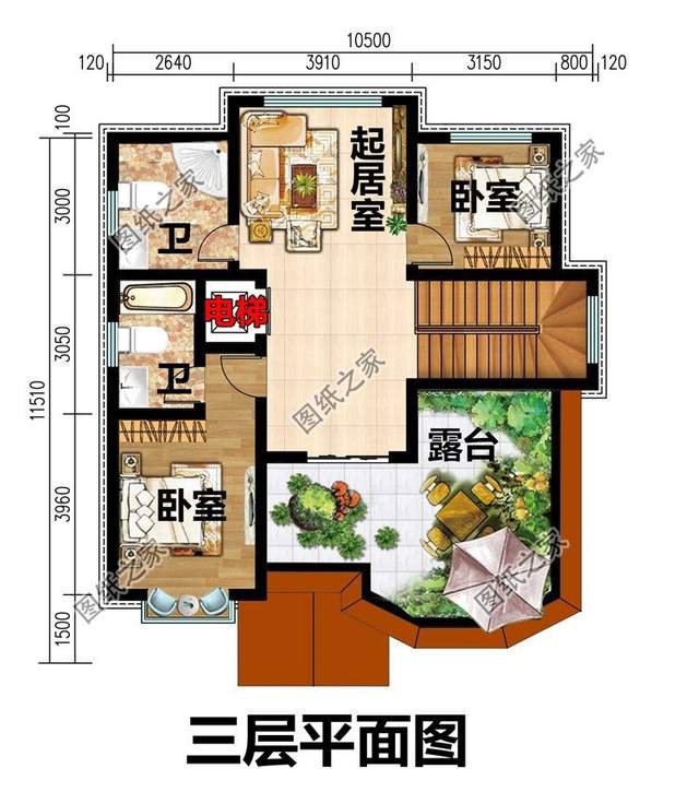 農村三層自建房，提升生活品質，休閑居住天堂