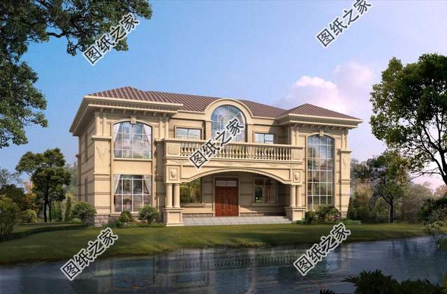 西式風(fēng)情別墅設(shè)計圖，浪漫瑰麗，鄉(xiāng)村中的文藝復(fù)興正強勢來襲