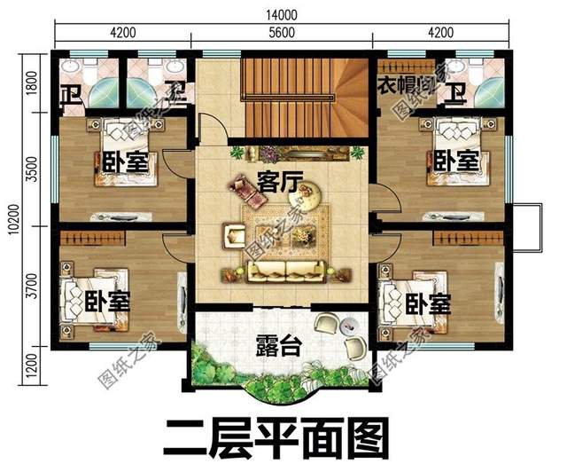 3款新農村別墅，內部合理布局緊密溫暖，有效運用每一寸空間