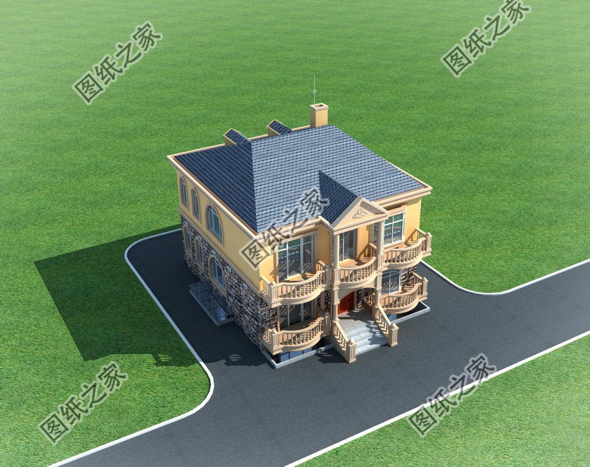 帶地下室二層別墅設(shè)計圖，舒適又能儲物，最佳戶型的不二之選