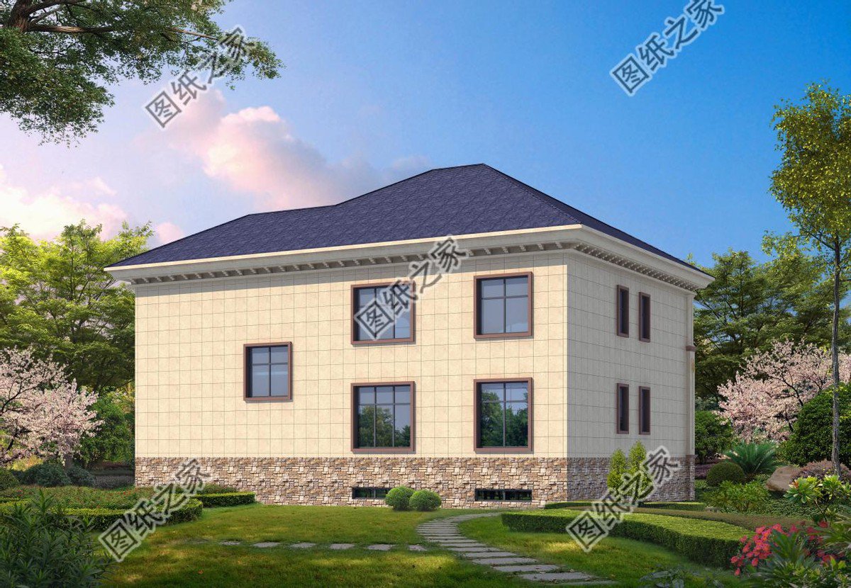 帶地下室二層別墅設(shè)計圖，舒適又能儲物，最佳戶型的不二之選