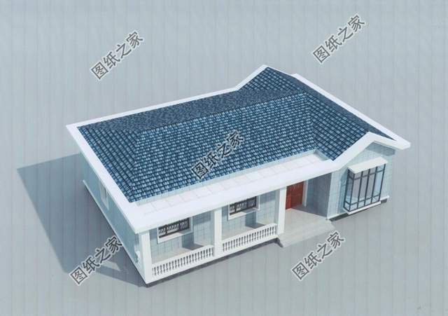 新農村一層自建房，經典秀美，時尚適居