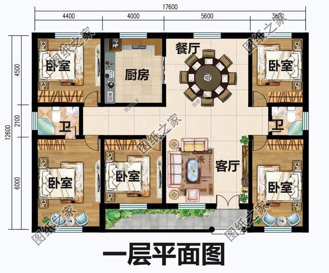新農村一層自建房，經典秀美，時尚適居