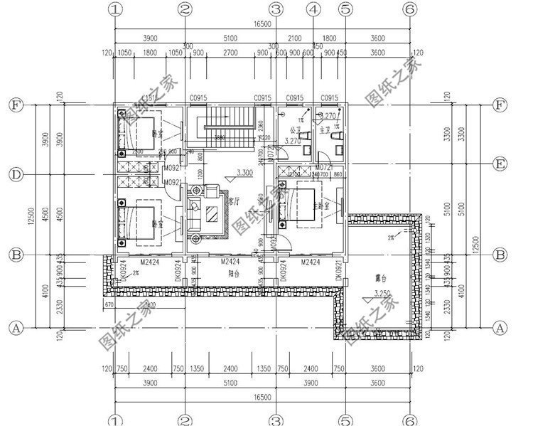 農村7字型自建房圖，異形宅基地如何設計完美匹配地基？