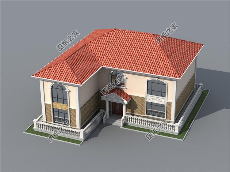 農村7字型自建房圖，異形宅基地如何設計完美匹配地基？