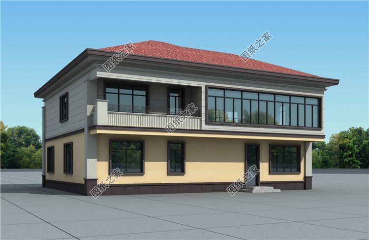 農村7字型自建房圖，異形宅基地如何設計完美匹配地基？