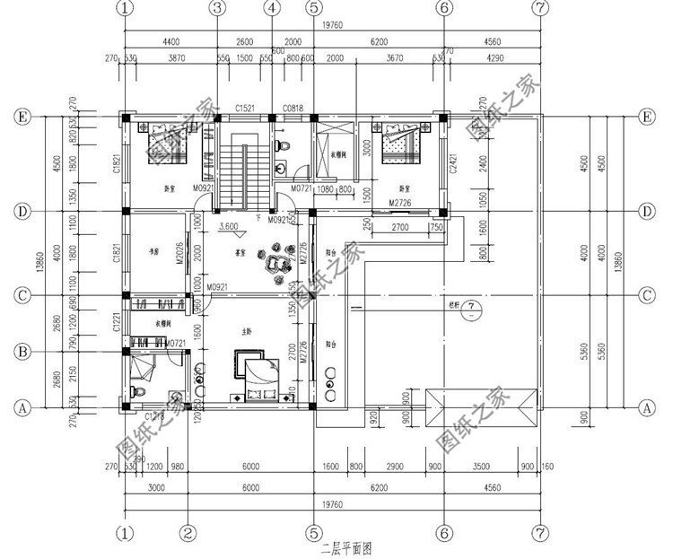 農村二層帶院子設計圖，這才是鄉村別墅正確的打開方式