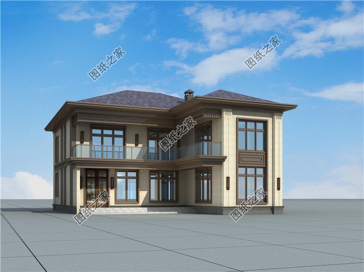 農村二層帶院子設計圖，這才是鄉村別墅正確的打開方式