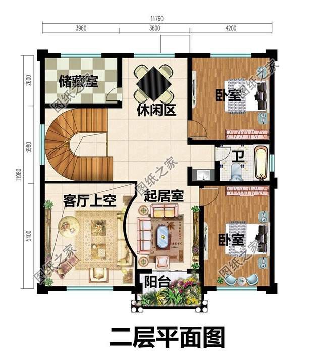 四層別墅設計圖，50萬之內，將農村的家鄉蓋成歐式古典“城堡”