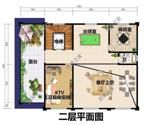 四層別墅設計圖，50萬之內，將農村的家鄉蓋成歐式古典“城堡”