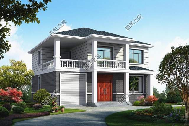 3款帶露臺加車庫的別墅，這么好的寶藏圖紙千萬別錯過