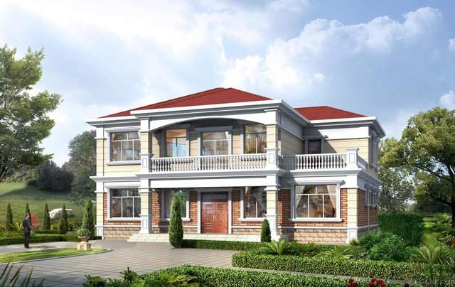 田園二層別墅設計圖，簡單的設計，回歸田園的懷抱