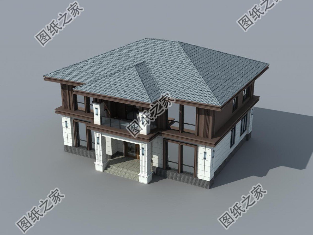 新中式雙層別墅，簡約的外觀，實用的布局給你帶來別樣的體驗