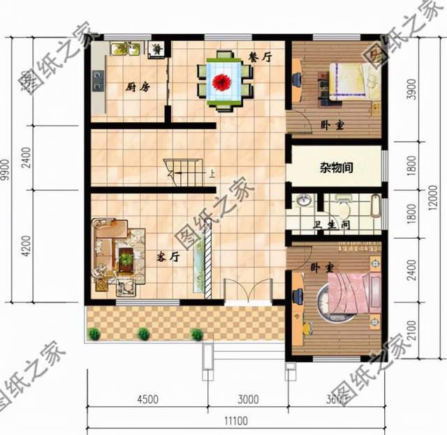 簡歐風格雙層別墅，經濟實用，自帶滿滿的溫馨感
