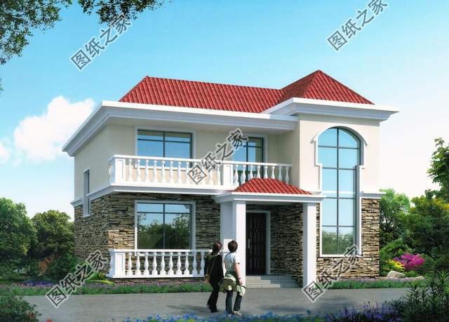 簡歐風格雙層別墅，經濟實用，自帶滿滿的溫馨感