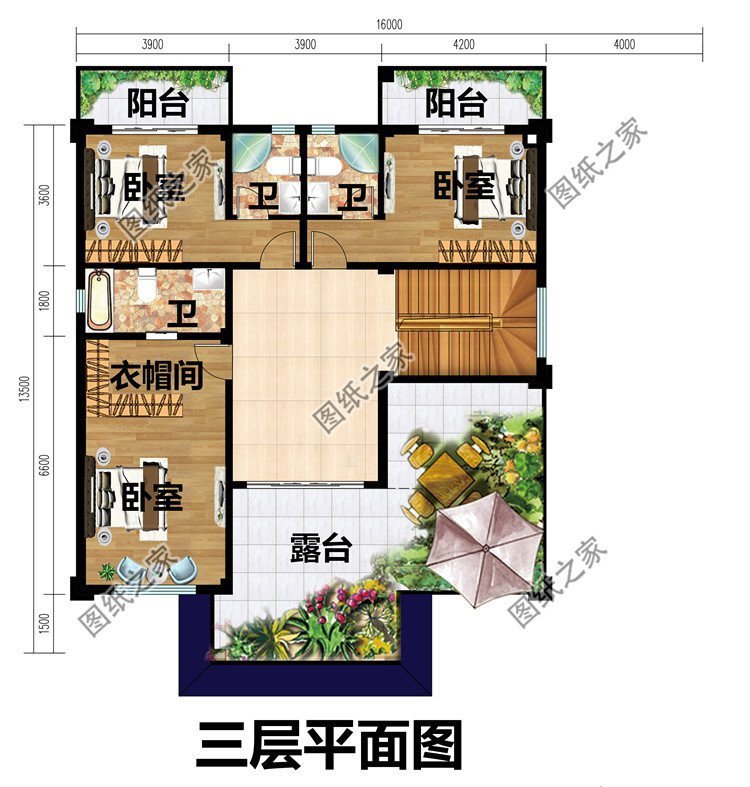 三層別墅帶地下室設計圖，提高家中生活品質，全村人都搶著要圖紙