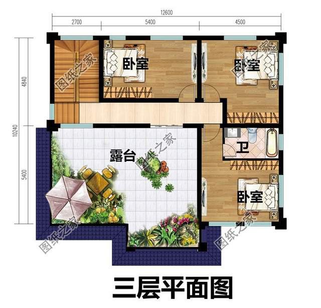 三層歐式住宅設(shè)計(jì)圖，藝術(shù)家園，享受自然