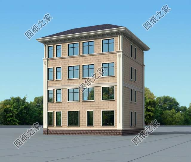 四層獨棟別墅設計圖紙，舒適與奢華，余生都讓他人羨慕吧