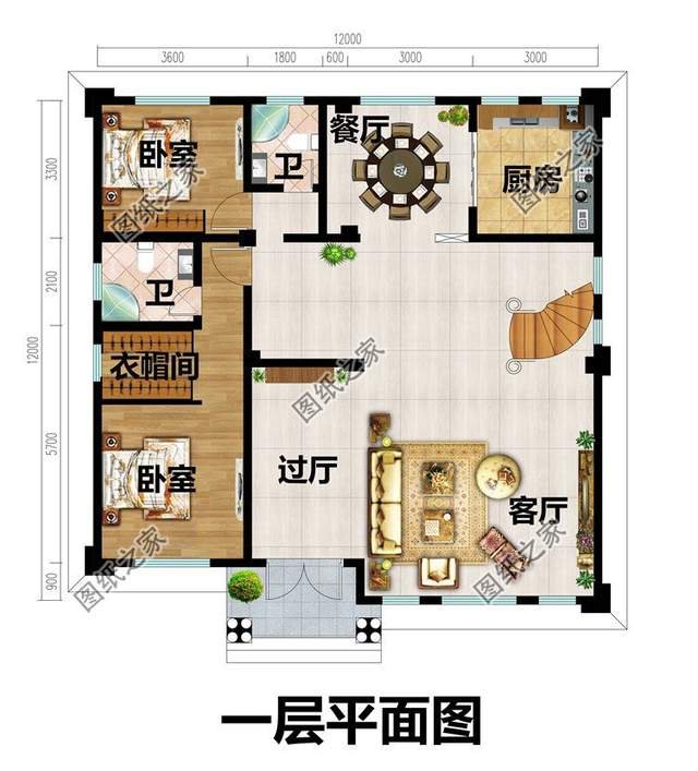 四層獨棟別墅設計圖紙，舒適與奢華，余生都讓他人羨慕吧