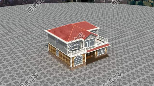 農(nóng)村雙層別墅設(shè)計圖，新農(nóng)村新面貌，好看的別墅來助陣